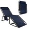 Lounge Chair Outdoor Furniture - 3 Position Adjustable Beach Chair - Folding Chair With Pocket And Pillow - Patio